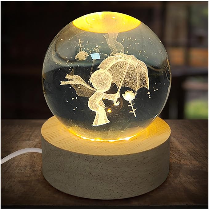 BOLA DE CRISTAL DE "EL PRINCIPITO"
