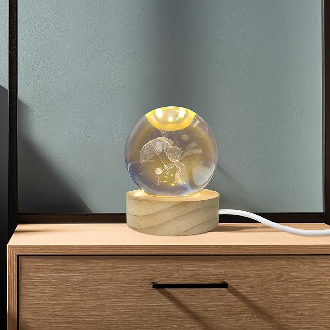 BOLA DE CRISTAL DE "EL PRINCIPITO"