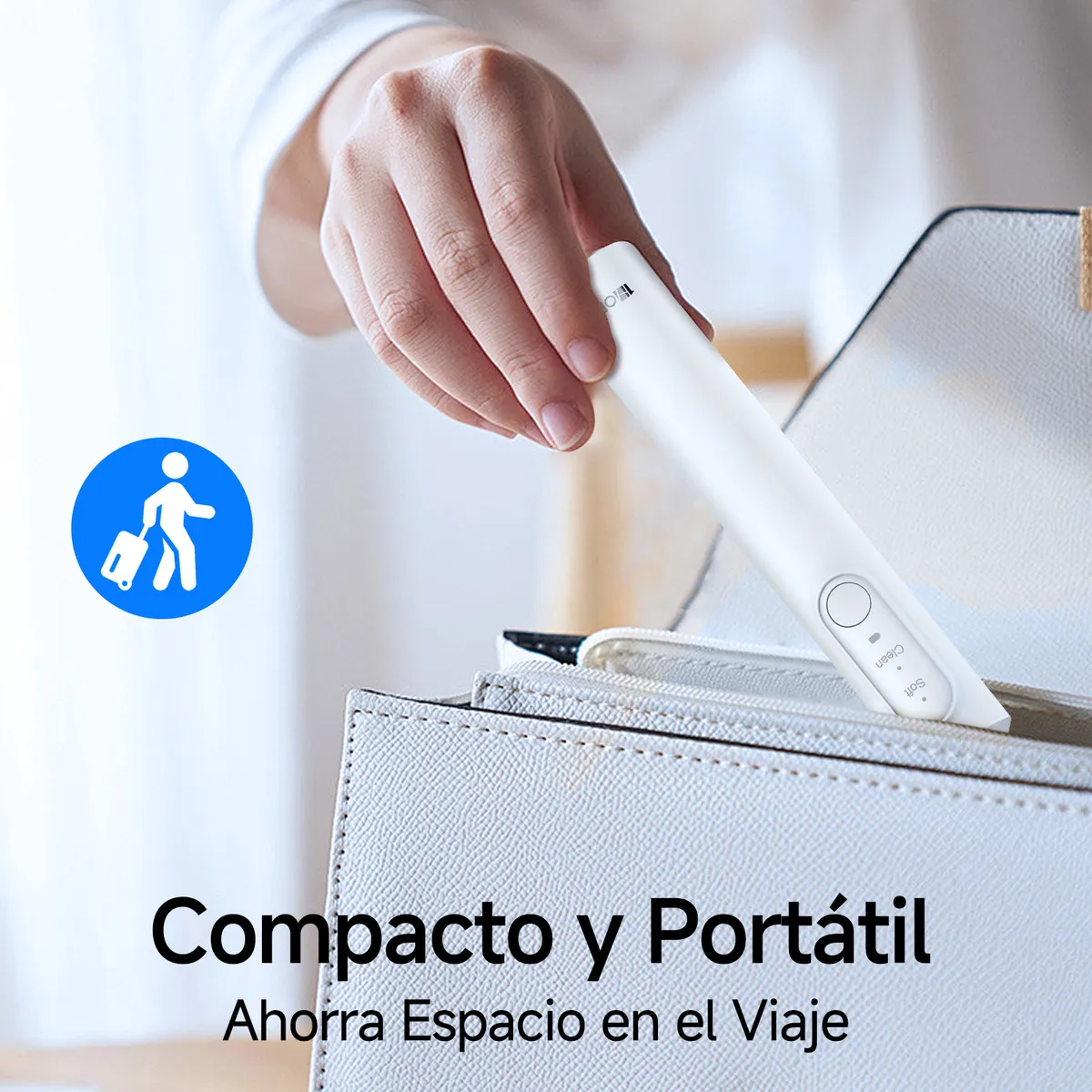 CEPILLO DE DIENTES ELECTRICO RECARGABLE CON 5 CABEZALES