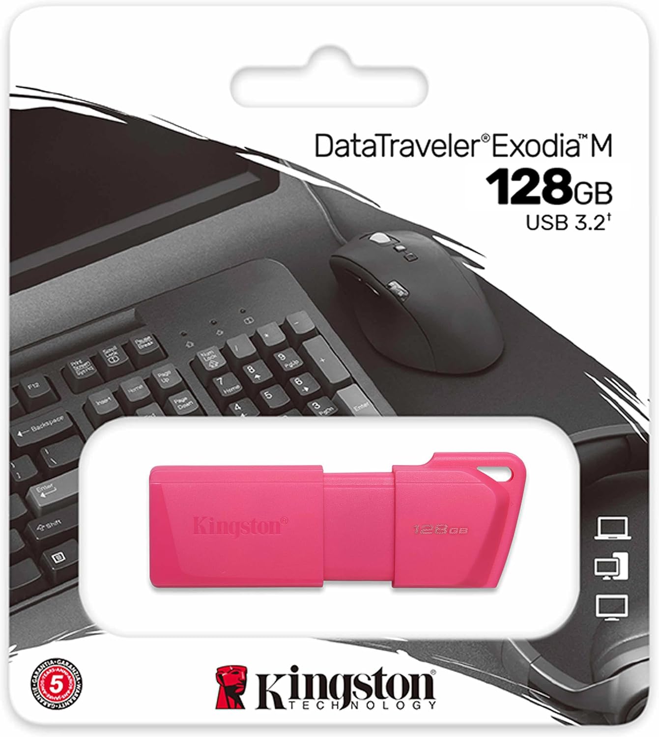 USB 64GB KINGSTON EXODIA ROSA 64GB