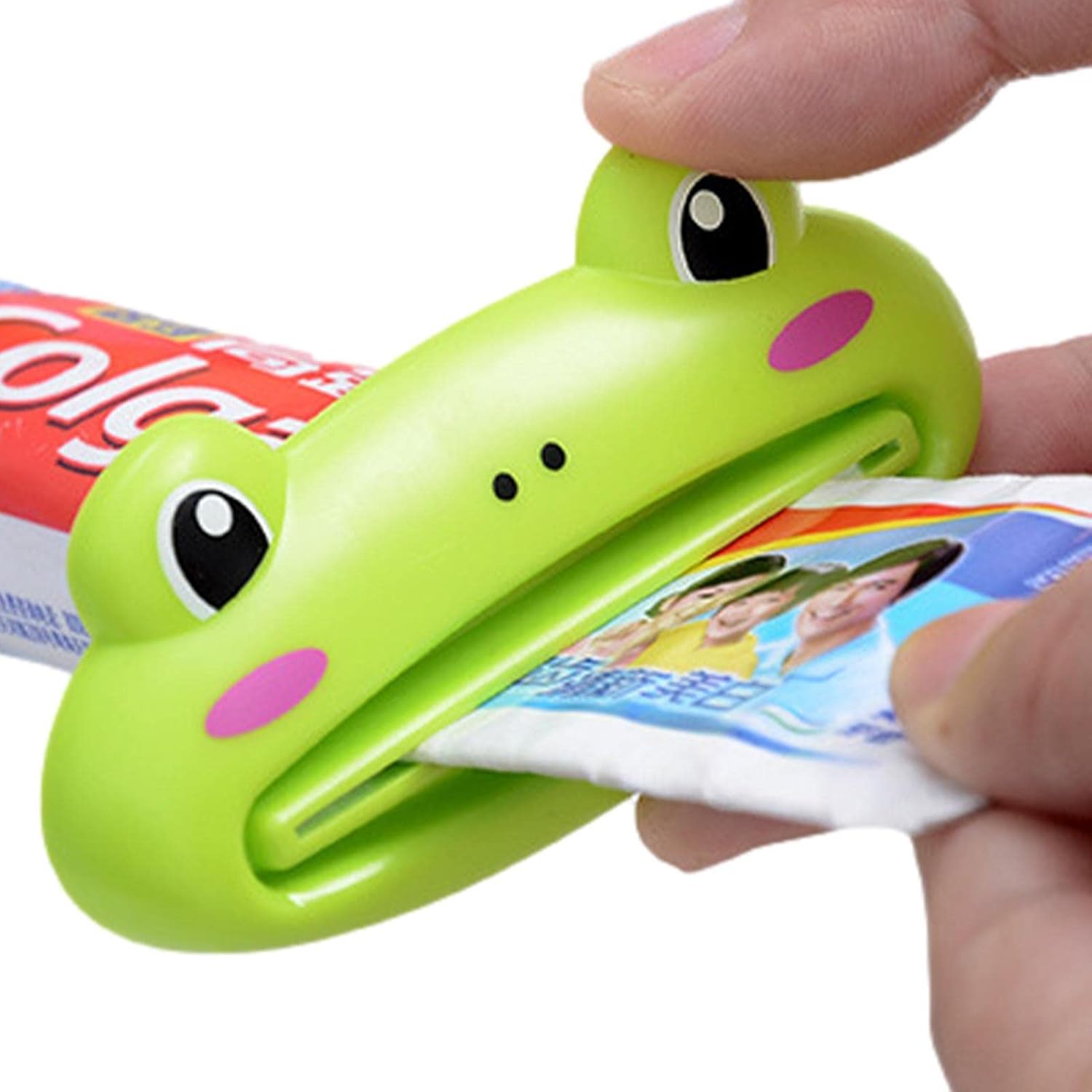 EXPRIMIDOR DE PASTA DE DIENTES EN FORMA DE FIGURAS