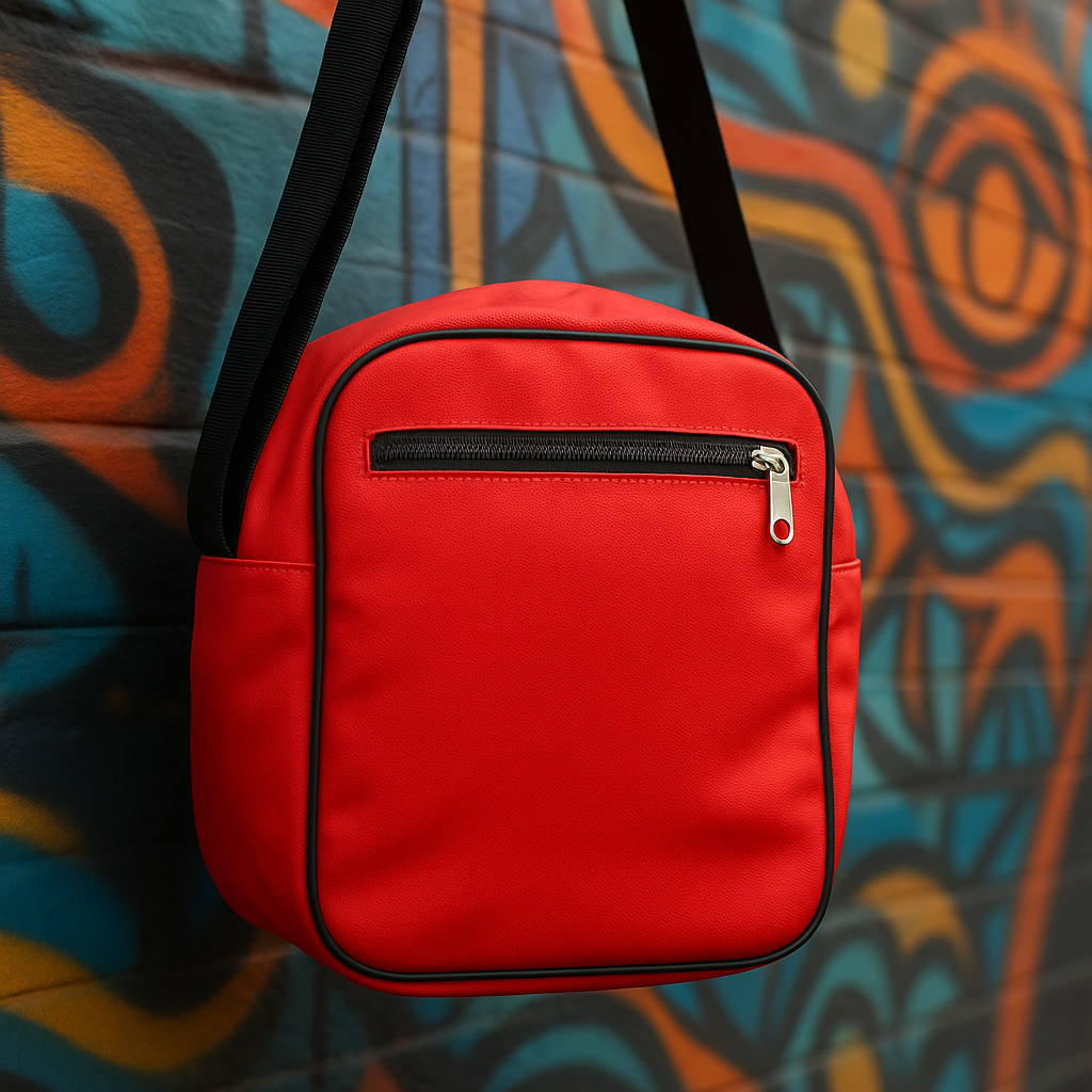 MOCHILA MARICONERA ADIDAS ROJA
