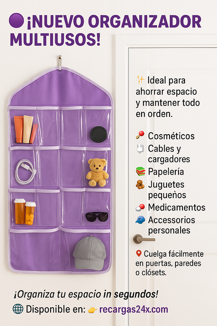 PAQUETE DE 3 ORGANIZADOR MULTIUSOS 