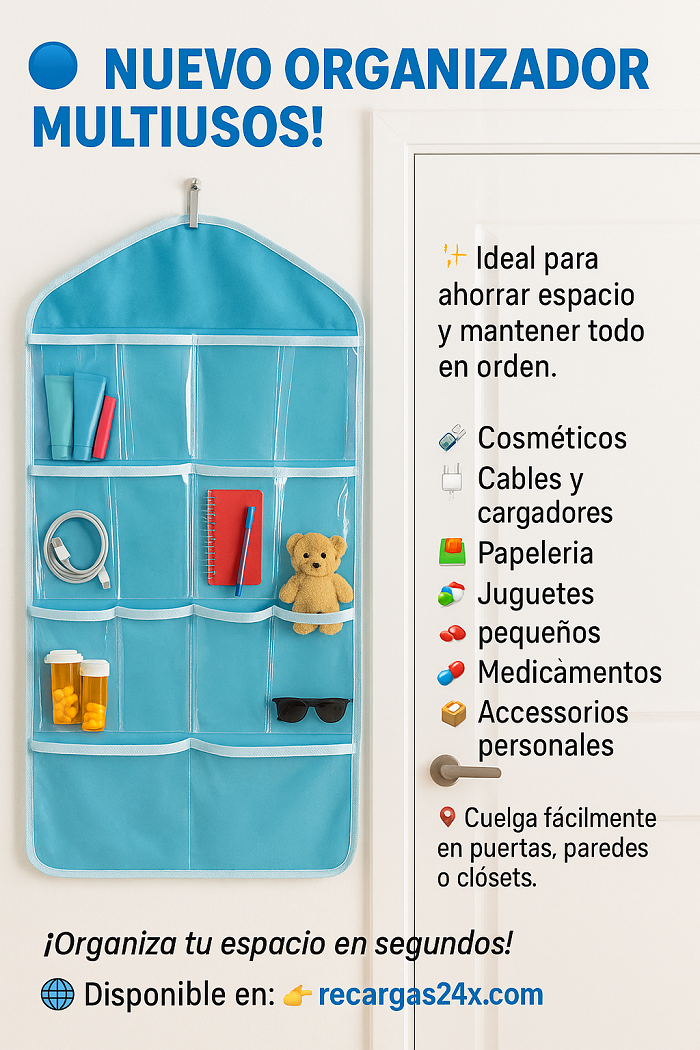 PAQUETE DE 3 ORGANIZADOR MULTIUSOS 