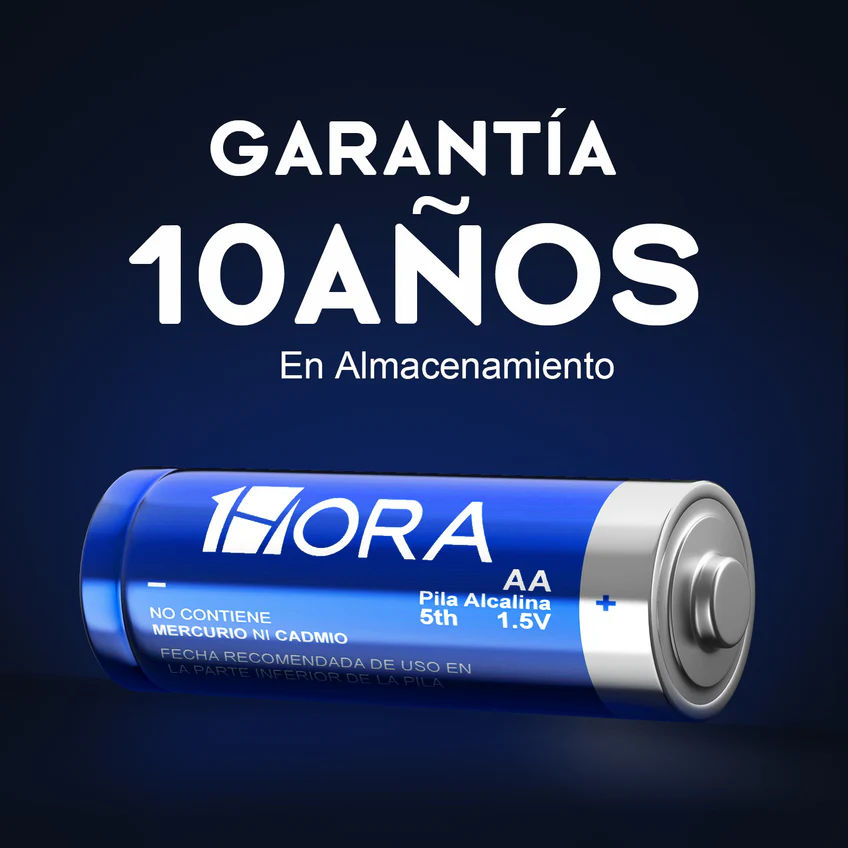 PAQUETE DE 4 PILAS ALCALINAS AA