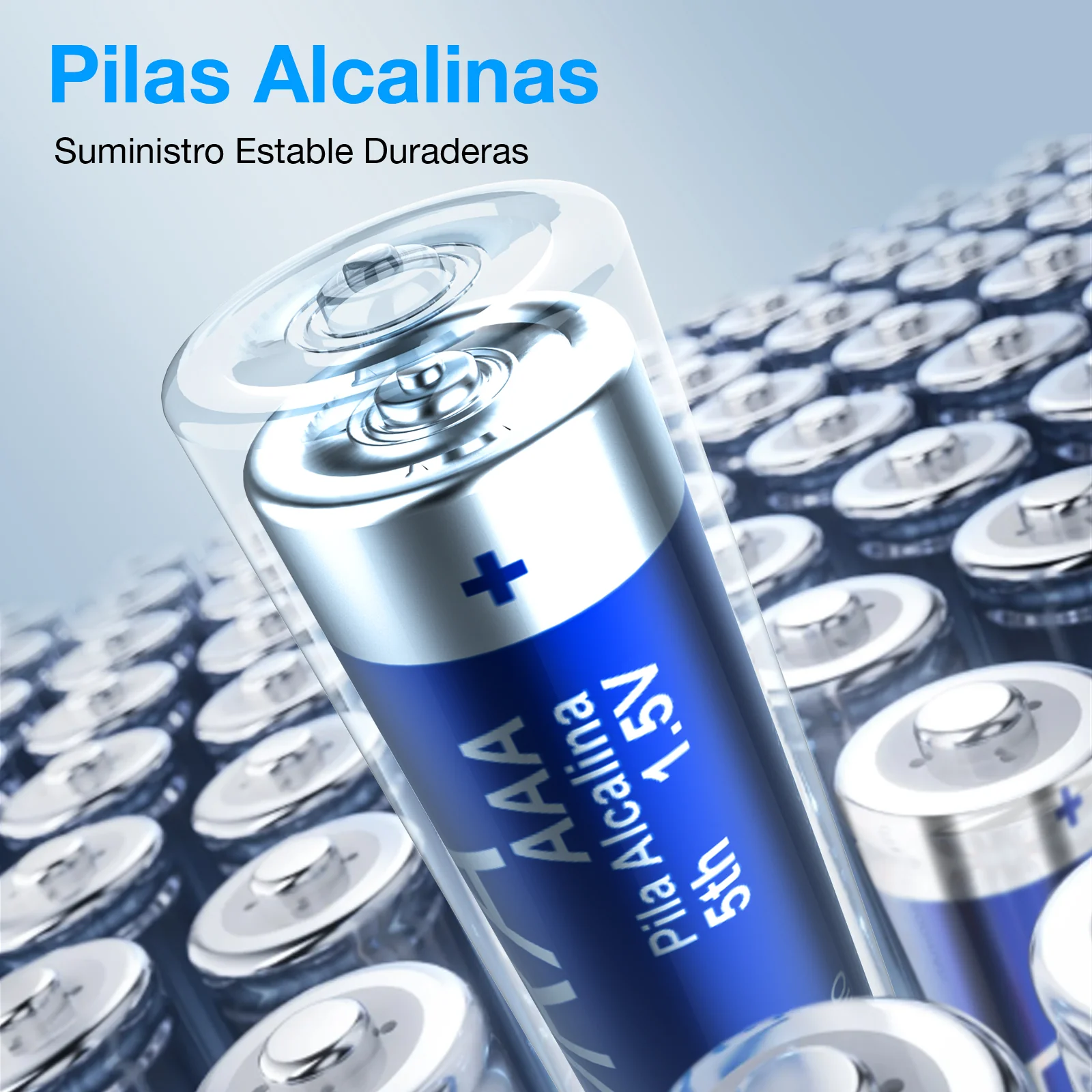 PAQUETE DE 4 PILAS ALCALINAS AAA