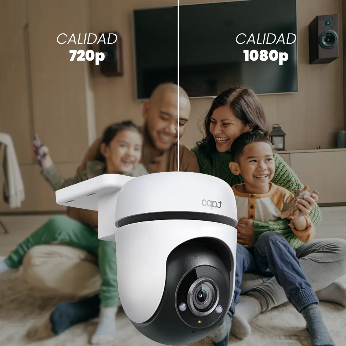 CÁMARA DE SEGURIDAD PARA INTERIORES/EXTERIORES TAPO TPLINK  