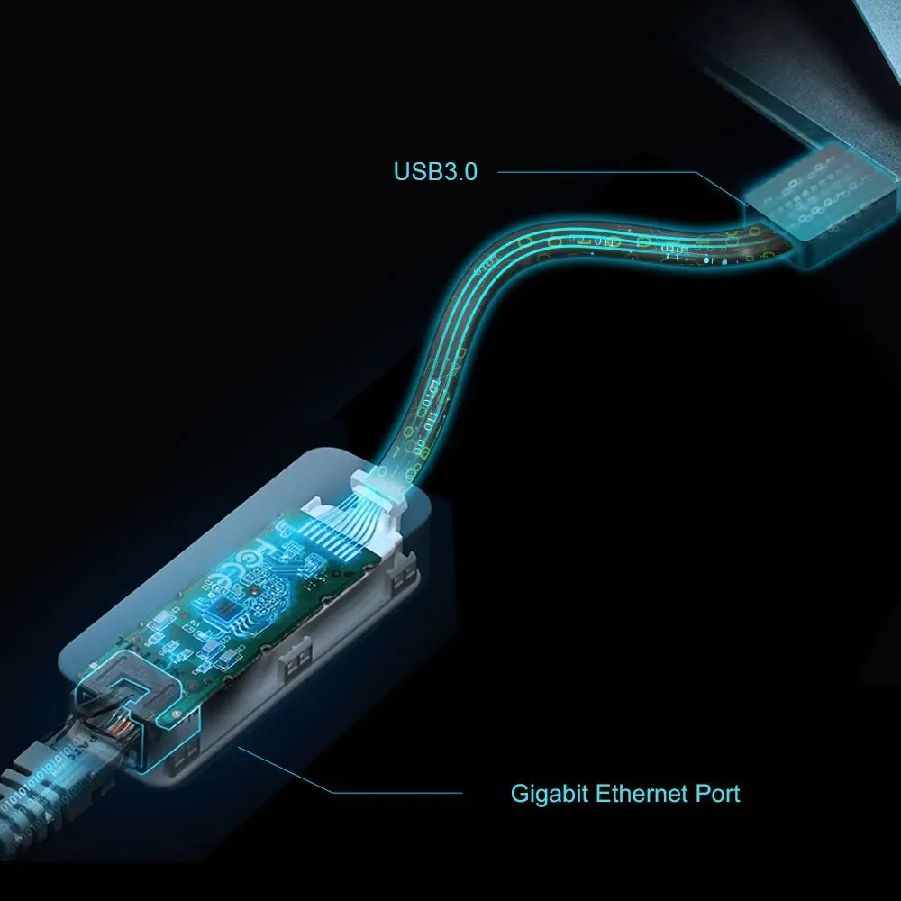 ADAPTADOR DE RED USB 3.0 GIGABIT ETHERNET RJ45  TP-LINK