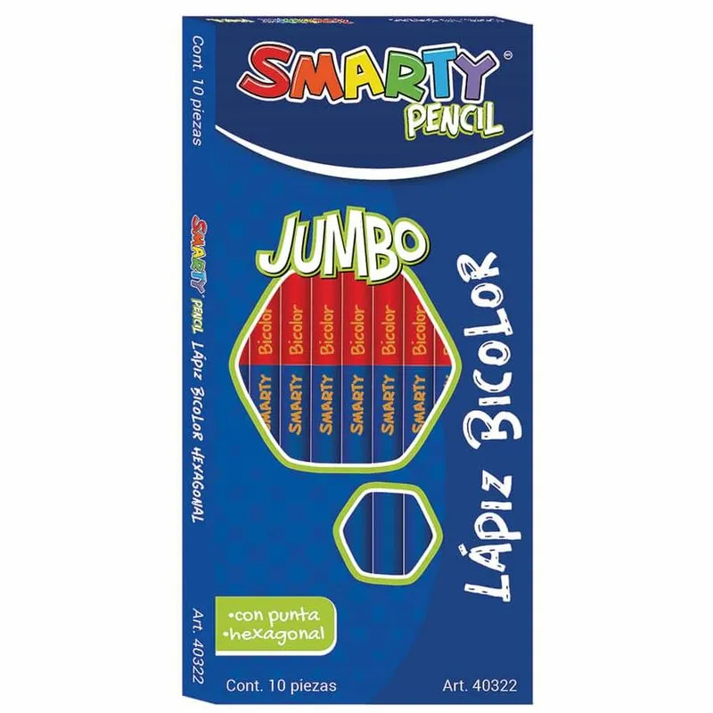 BICOLOR HEXAGONAL JUMBO SMARTY