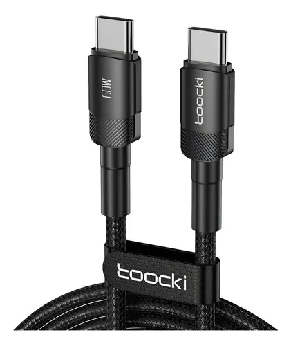 CABLE TIPO C A TIPO C CARGA Y DATOS TOOCKI 2M