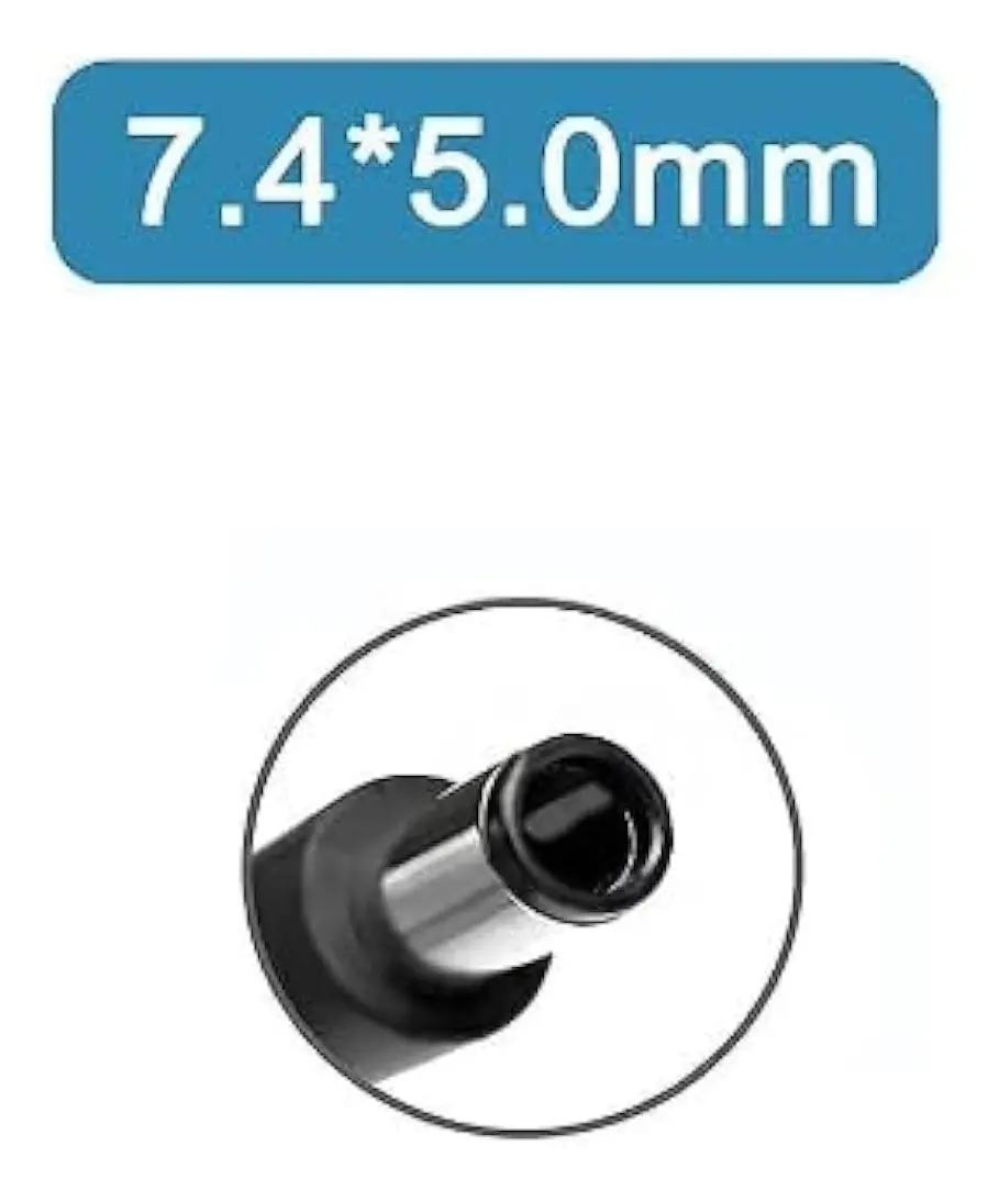 CARGADOR 65W PARA LAPTOP 18.5V 3.5A PUNTA PIN CENTRAL 7.4*5.0MM