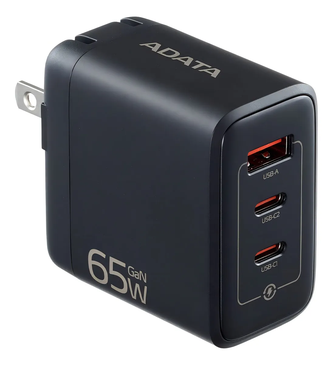 CARGADOR DE PARED ULTRA RAPIDO 65W NEGRO ADATA