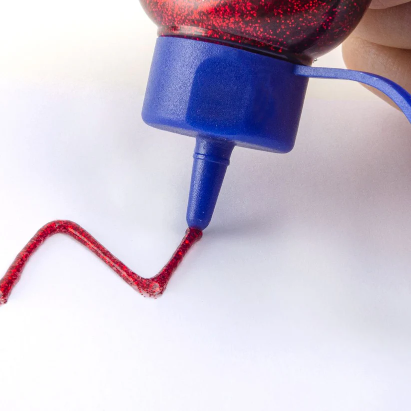 DIAMANTINA CON PEGAMENTO COLORES SURTIDOS