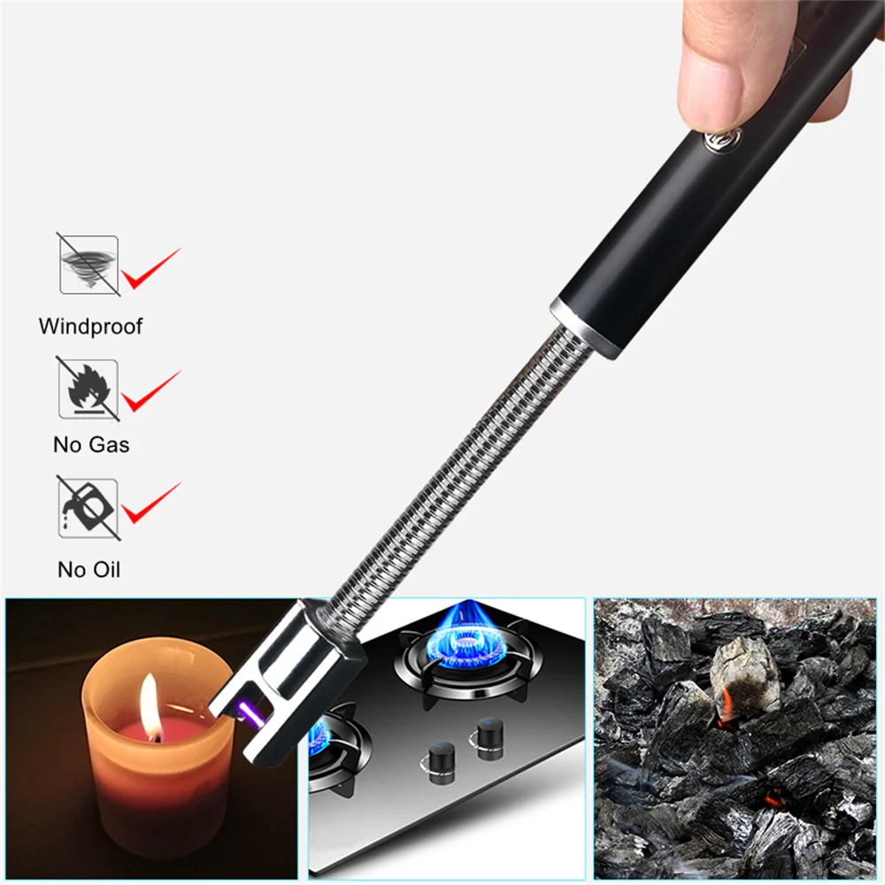 ENCENDEDOR RECARGABLE USB