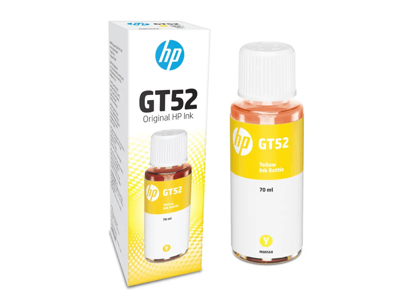 TINTA HP GT52 AMARILLO