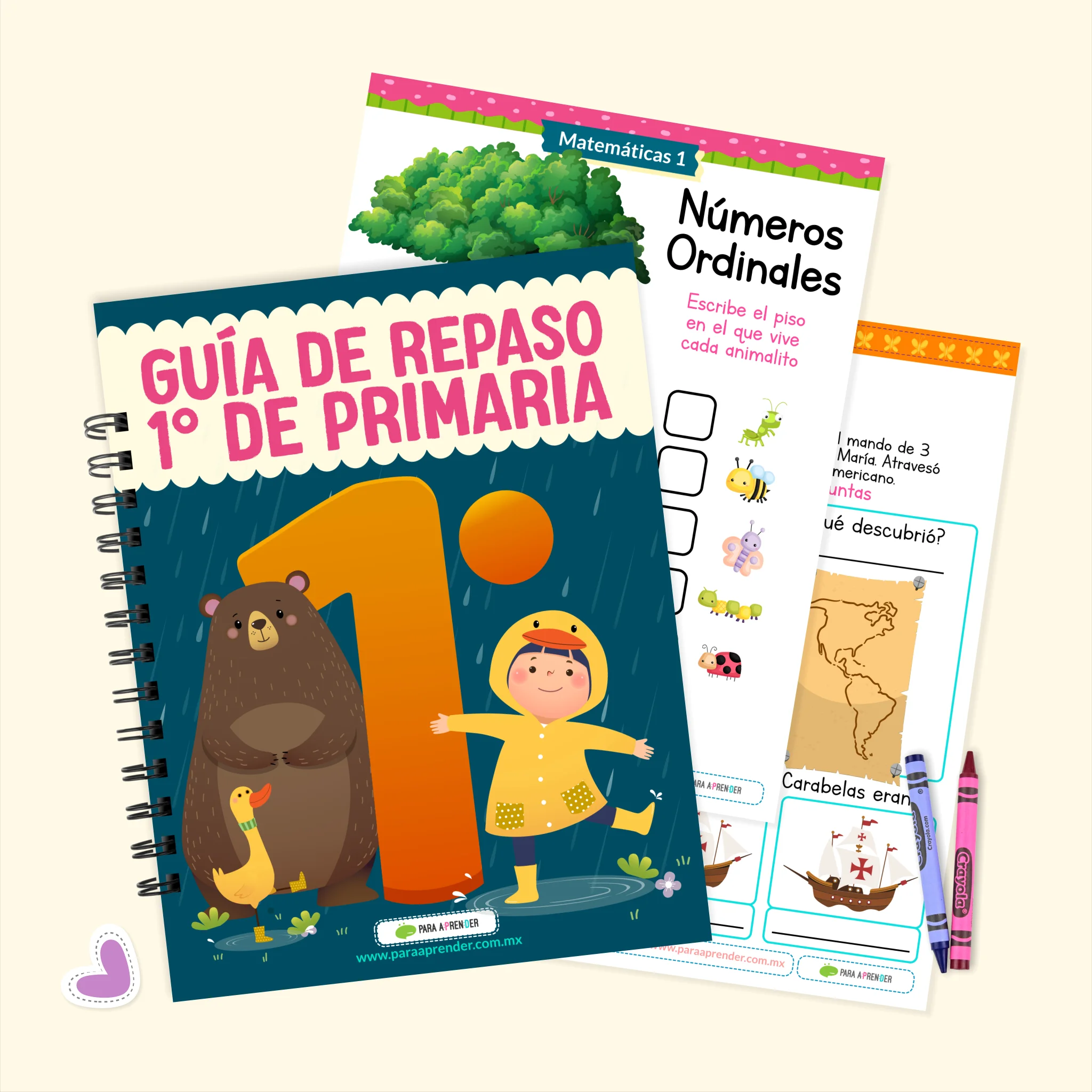 GUIA DE REPASO 1 DE PRIMARIA