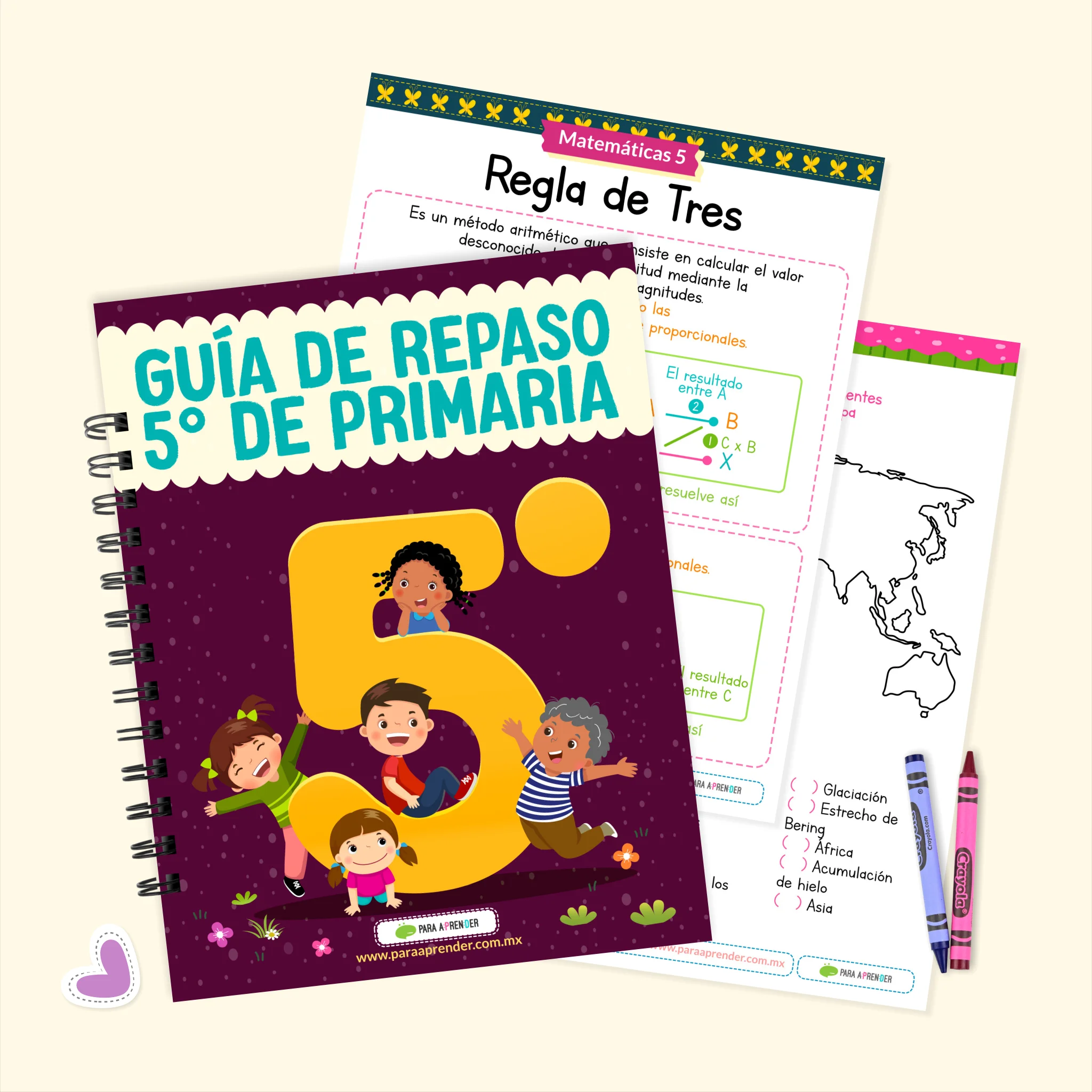 GUIA DE REPASO 5 DE PRIMARIA