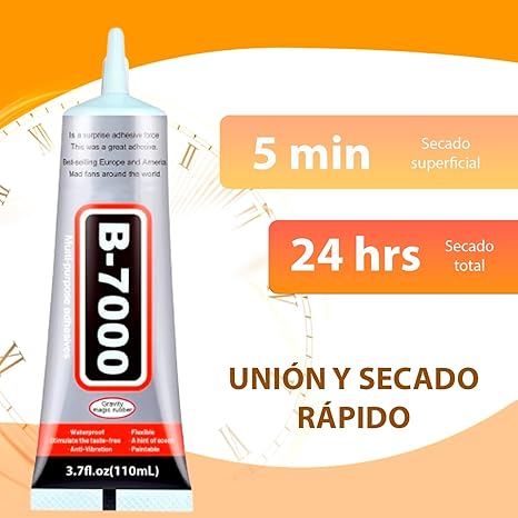 PEGAMENTO SILICONA TRANSPARENTE FRIA ALTA ADHERENCIA DE SECADO RAPIDO MULTIUSO CON APLICADOR DE PRECISIÓN