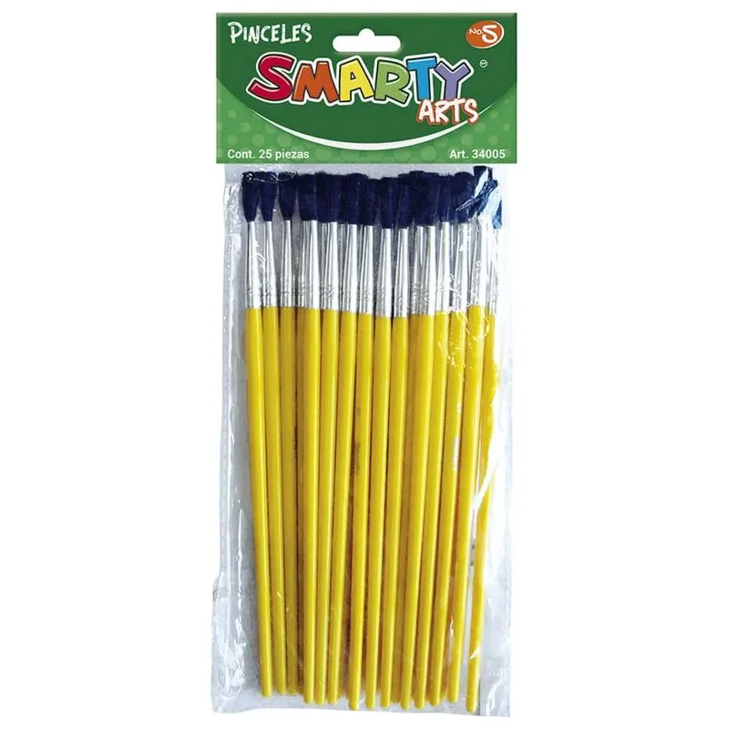 PINCEL ESCOLAR DE PLASTICO NUMERO 5