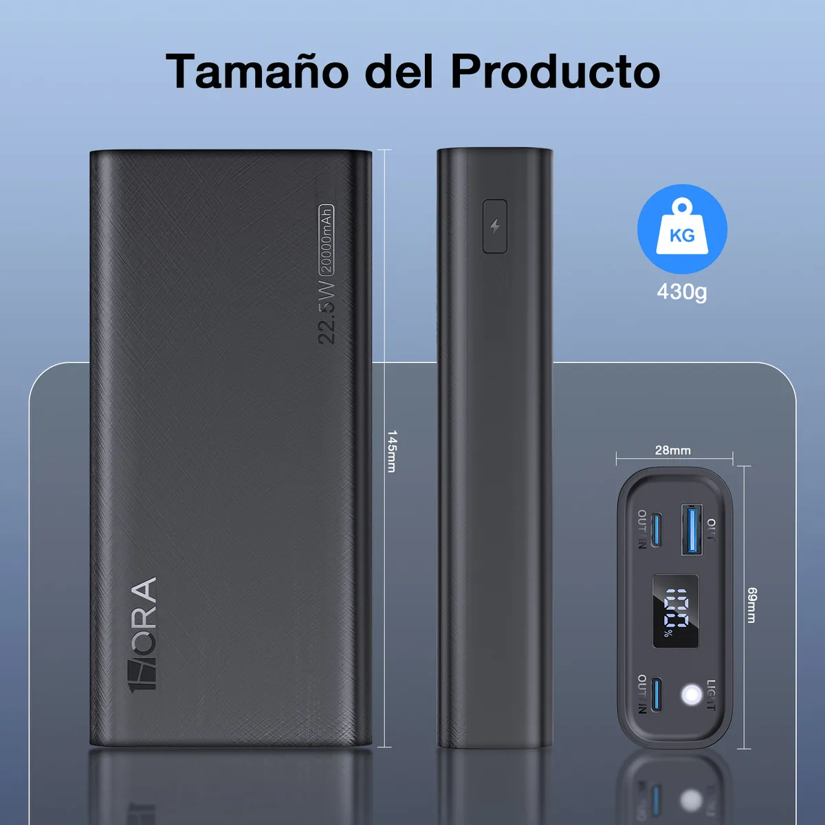 POWERBANK 20,000 mAh