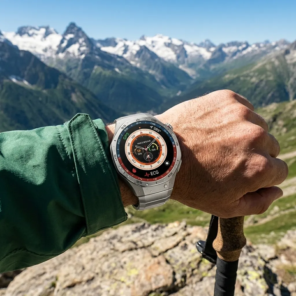 SMARTWATCH DEPORTIVO CON GPS Y LLAMADAS IP68 RESISTENTE AL AGUA